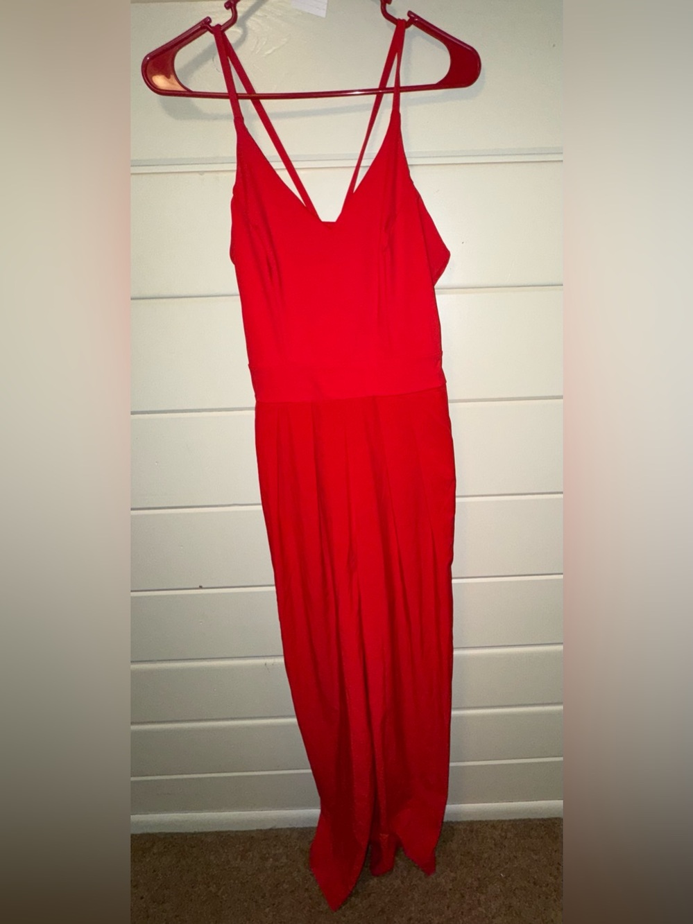 Halara Breezeful™Backless Wide Leg Resort Jumpsuit - Small Tall